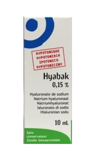 Hyabak Oogdruppels N F (10 Milliliter)