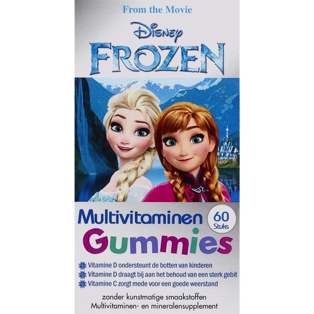 Disney Frozen Multivitaminen Gummies 60 stuks