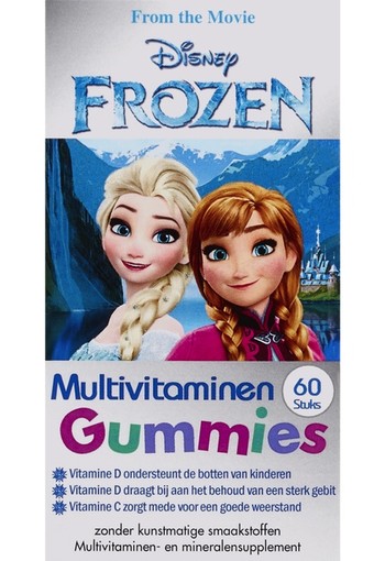 Disney Frozen Multivitaminen Gummies 60 stuks