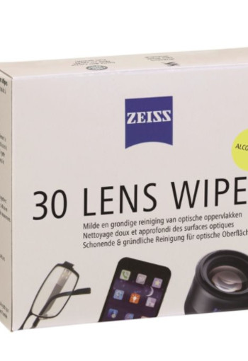 Zeiss Brillenpoetsdoekjes Lens wipes (30 Stuks)