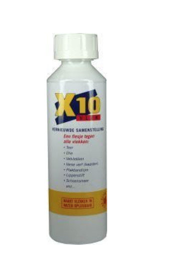 X10 Vlekkenmiddel (250 Milliliter)