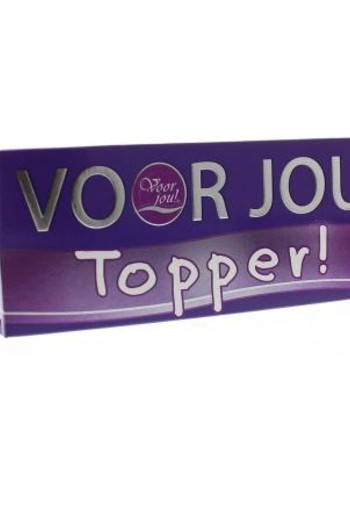 Voor Jou! Wensreep topper (70 Gram)