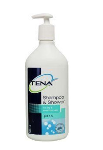 Tena Shampoo & shower (500 Milliliter)