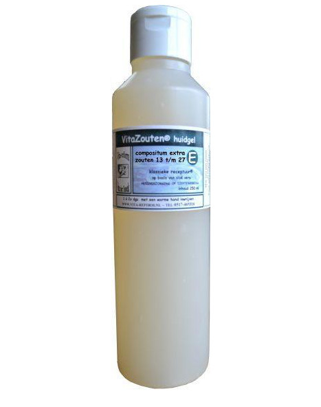 Vitazouten Compositum extra 13 t/m 27 huidgel (250 Milliliter)