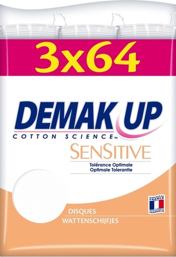 Demak'up Sensitive Wattenschijfjes 192 stuks