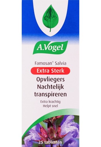 A. Vogel Famosan Salvia Sterk Tabletten 25 stuks