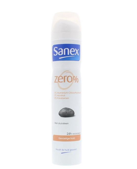 Sanex Deodorant spray zero % sensitive (200 ml)