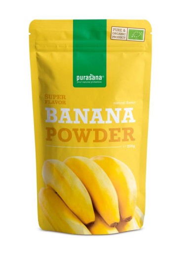 Purasana Bananen poeder bio (250 Gram)