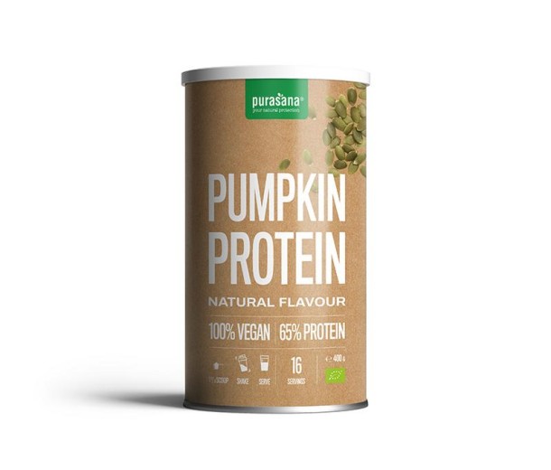 Purasana Proteine pompoen vegan bio (400 Gram)