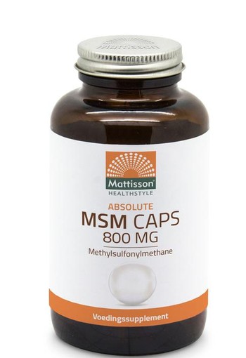 Mattisson MSM 800mg (180 Vegetarische capsules)