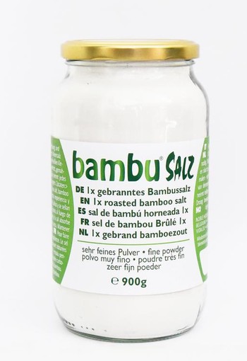 Bambu Salz Bamboezout zeer fijn 1x gebrand (900 Gram)