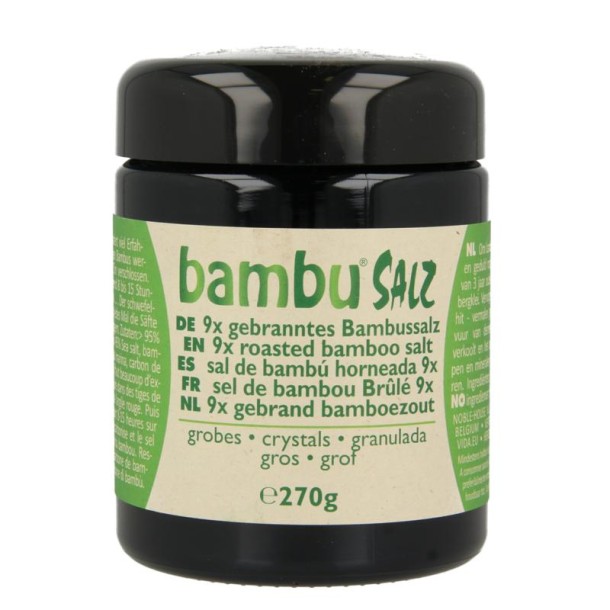 Bambu Salz Bamboezout grof 9x gebrand (270 Gram)