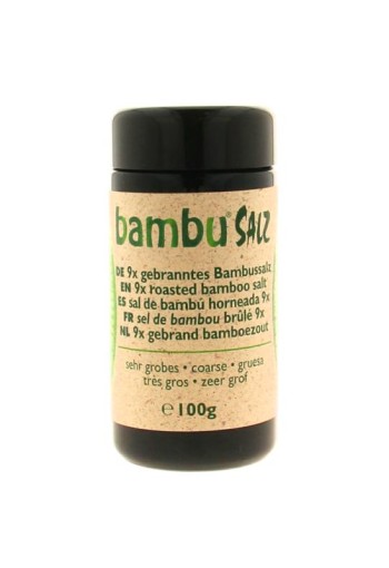 Bambu Salz Bamboezout zeer grof 9x gebrand (100 Gram)