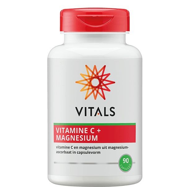 Vitals Vitamine C met magnesium (90 Capsules)