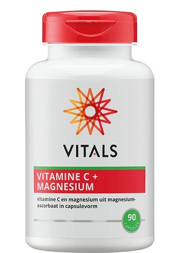Vitals Vitamine C met magnesium (90 Capsules)