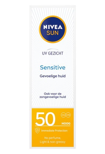Nivea Sun sensitive face SPF50 (50 Milliliter)