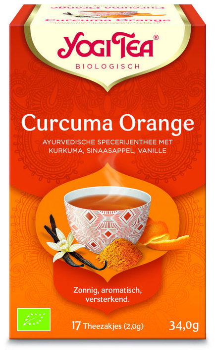Yogi Tea Curcuma orange bio (17 Zakjes)