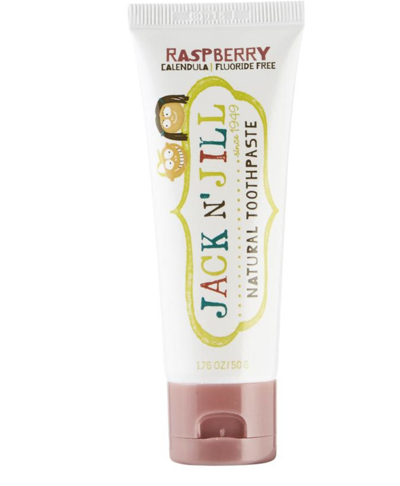 Jack n Jill Natural toothpaste raspberry (50 Gram)