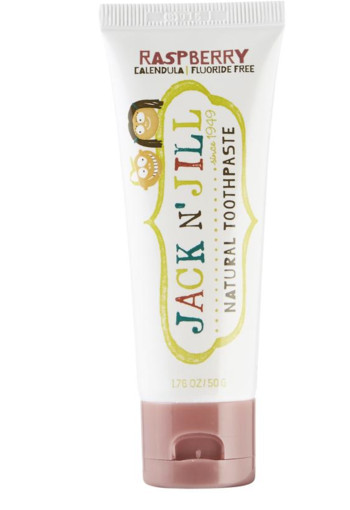 Jack n Jill Natural toothpaste raspberry (50 Gram)