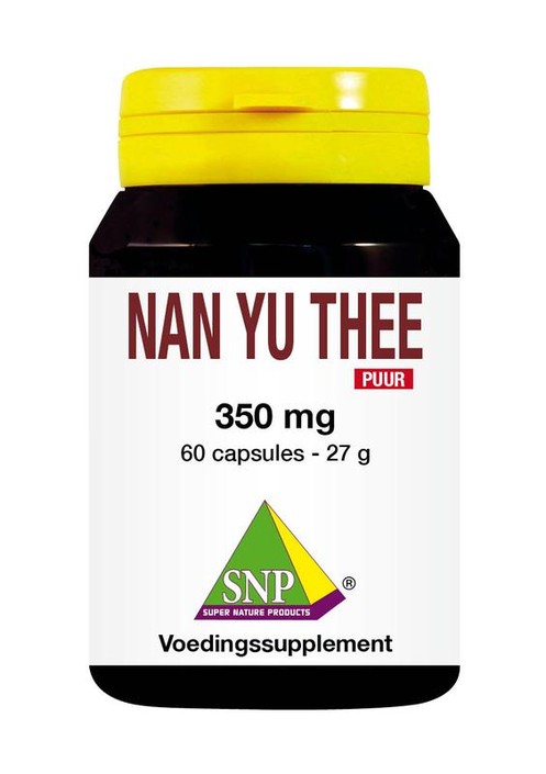 SNP Nan yu thee 350 mg puur (60 Capsules)