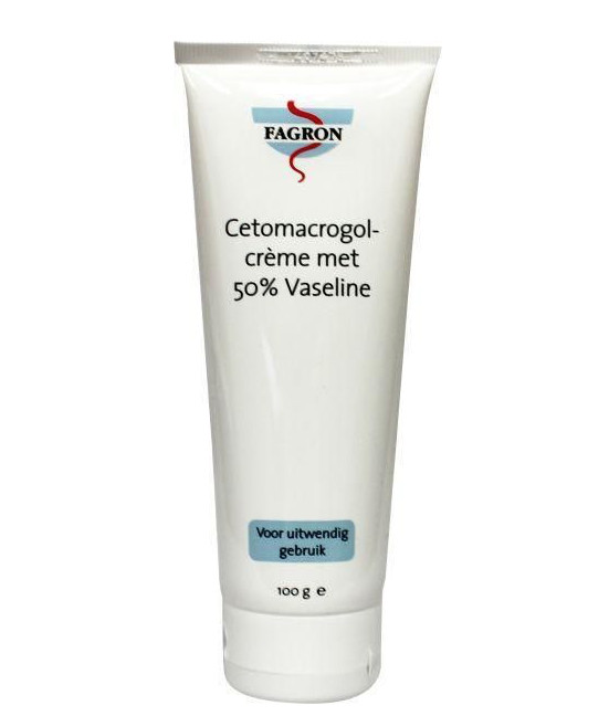 Fagron Cetomacrogol creme 50% vaseline (100 Gram)