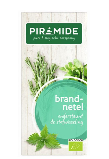 Piramide Brandnetel thee eko bio (20 Zakjes)