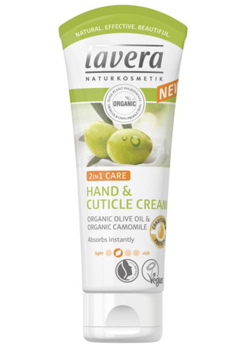Lavera Hand & nagelcreme cuticle cream 2in1 EN (75 Milliliter)