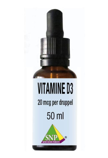 SNP Vitamine D3 20mcg druppels (50 Milliliter)
