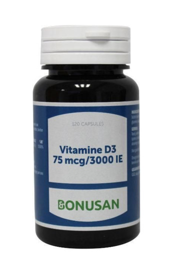 Bonusan Vitamine D3 75 mcg 3000IE (120 Softgels)