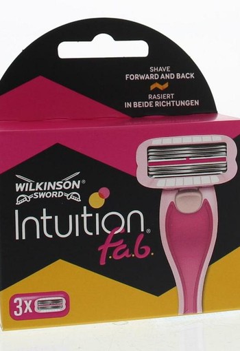 Wilkinson Intuition fab mesjes (3 Stuks)