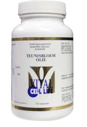 Vital Cell Life Primomil teunisbloemolie 1000 mg (200 Capsules)