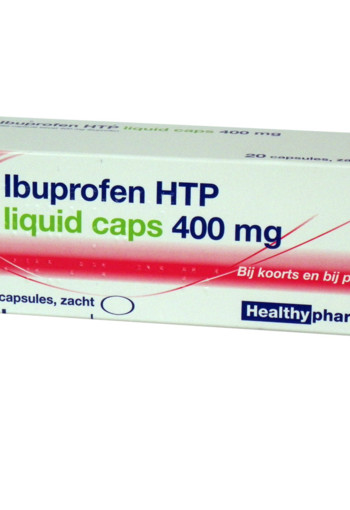 Healthypharm Ibuprofen 400 mg liquid (20 Capsules)