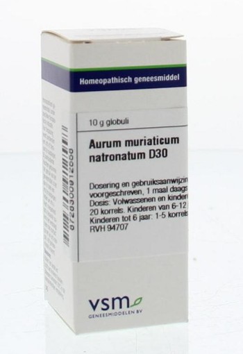 VSM Aurum muriaticum natronatum D30 (10 Gram)