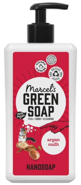 Marcel's GR Soap Handzeep argan & oudh (500 Milliliter)