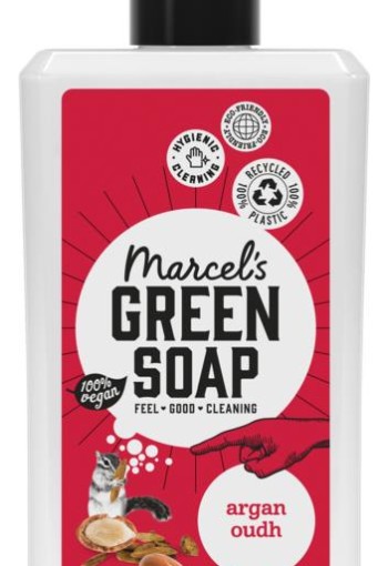 Marcel's GR Soap Handzeep argan & oudh (500 Milliliter)