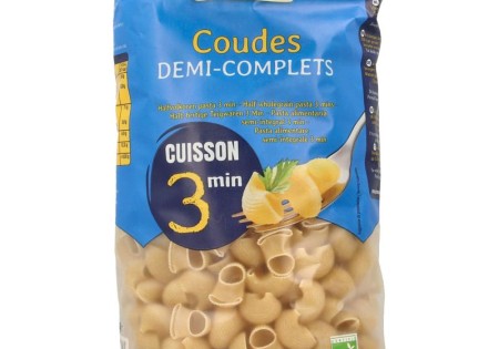 Primeal Coudes halfvolkoren snelkook 3 minuten bio (500 Gram)