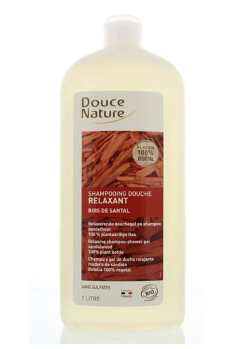 Douce Nature Douchegel & shampoo evasion met cederhout (1 Liter)