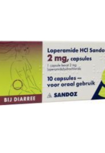 Sandoz Loperamide 2mg (10 Capsules)