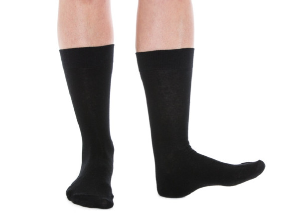 Organic Socks Stenberg black maat 43-46 (1 Paar)
