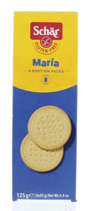 Dr Schar Maria biscuits glutenvrij (125 Gram)