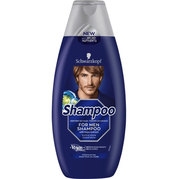Schwarzkopf Shampoo for men 400 ml