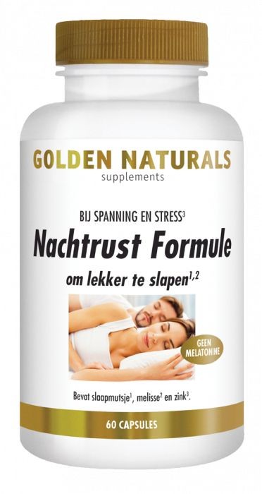 Golden Naturals Nachtrust support (60 Capsules)