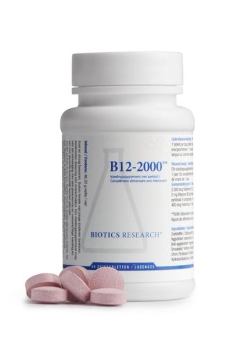 Biotics Vitamin B12 2000 mcg (60 Tabletten)