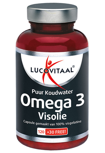 Lucovitaal Puur omega 3 visolie (150 Capsules)