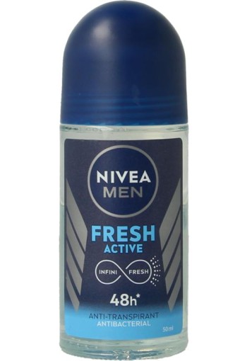 Nivea Men deodorant roller fresh active (50 Milliliter)