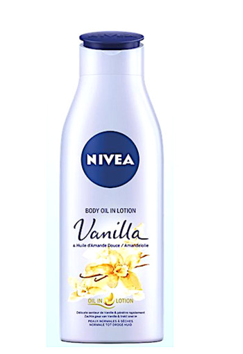 Nivea Body oil lotion vanille & amandel 200 ml