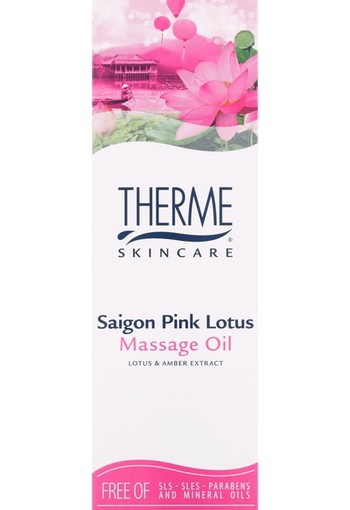 Therme Massage olie Saigon pink lotus 125 ml