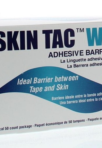 Diversen Skin tac wipe MS407W (50 Stuks)