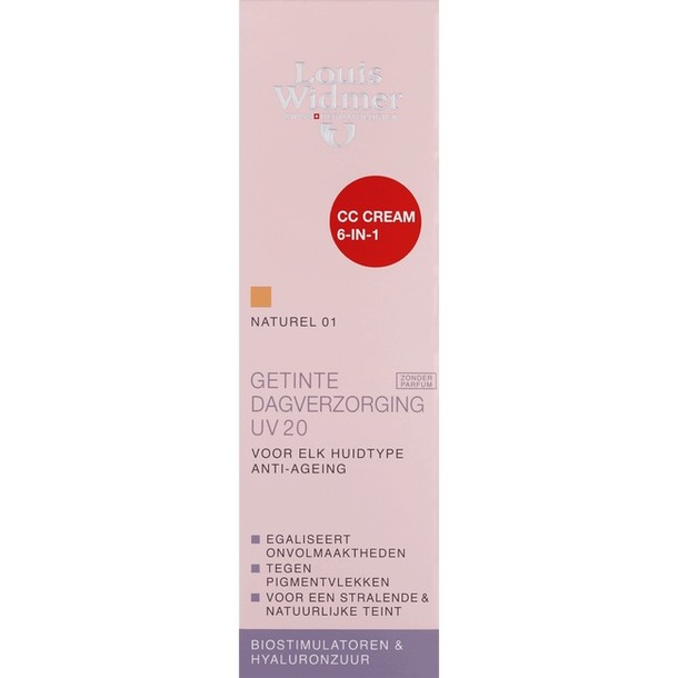 Louis Wimder Cc-cream (getinte dagverzorging UV 20) nr.1 Naturel geparfumeerd