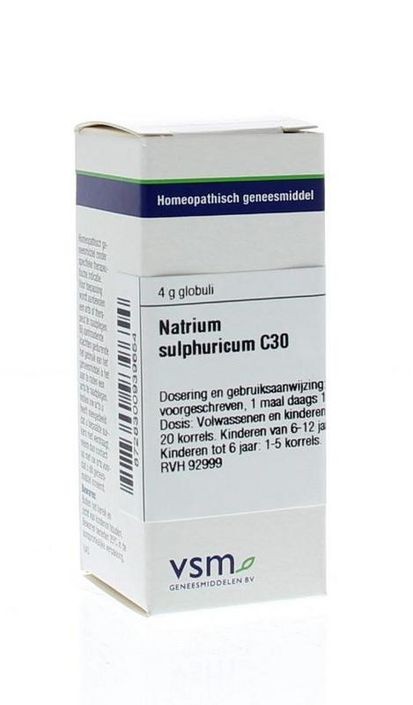 VSM Natrium sulphuricum C30 (4 Gram)